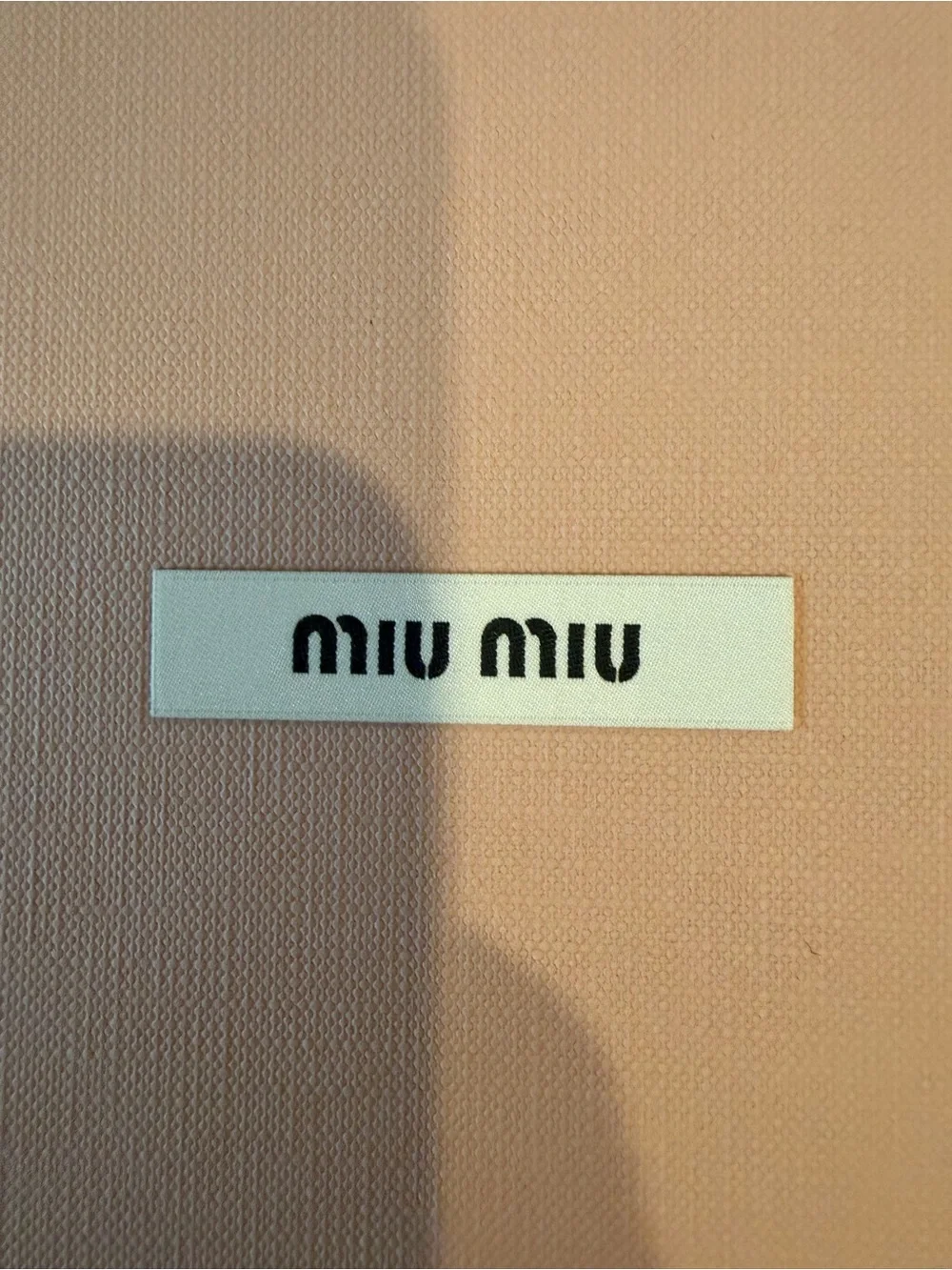 Miu Miu Authentic Box Dust Bag & Logo Ribbon Packaging Set